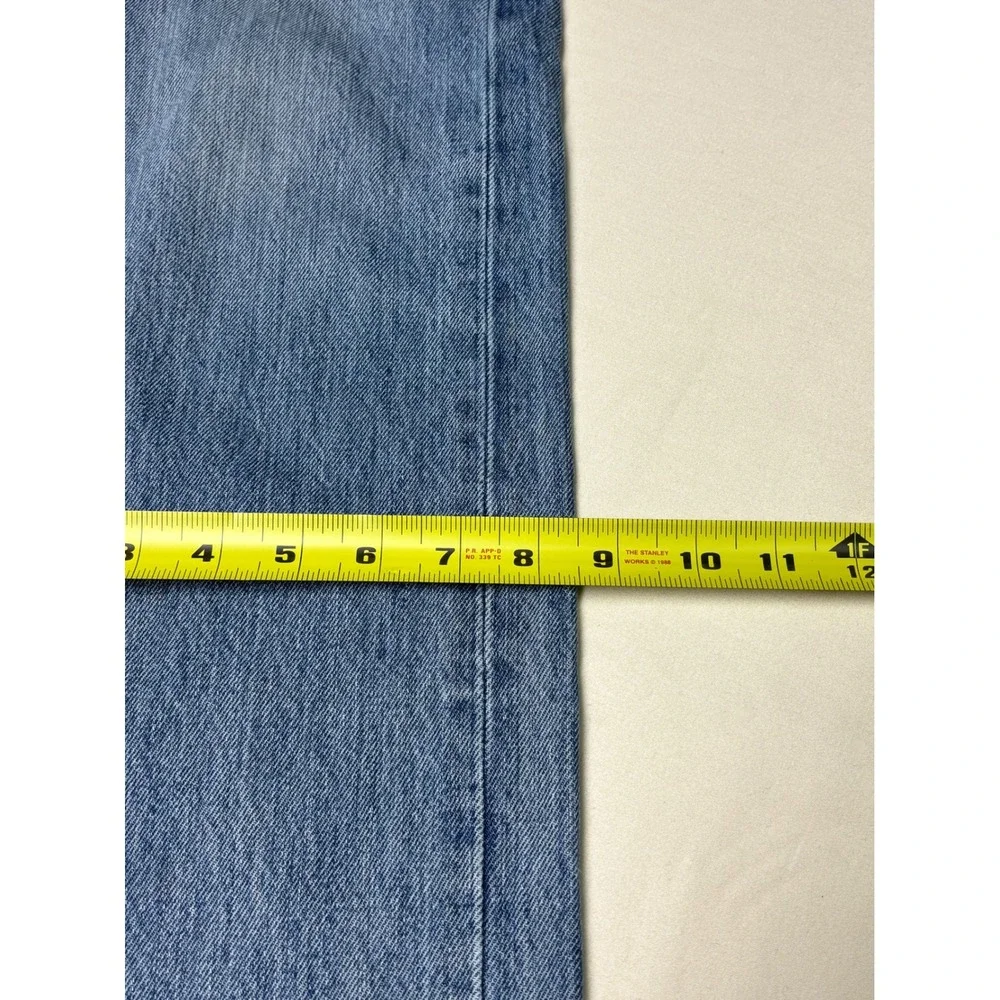 Levi Strauss‎ 501 Button Fly Jeans Mens W34 L30 Medium Wash Denim